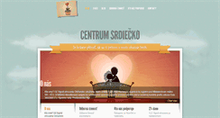 Desktop Screenshot of centrumsrdiecko.sk